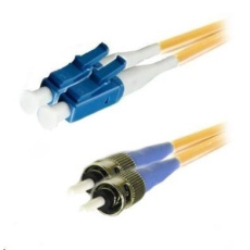 Duplexní patch kabel SM 9/125, OS2, LC-ST, LS0H, 2m Duplexní patch kabel SM 9/125, OS2, LC-ST, LS0H, 2m