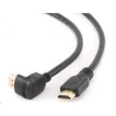GEMBIRD Kabel HDMI - HDMI 4.5m, 90° konektor (v1.4, M/M, zlacené kontakty, stíněný) GEMBIRD Kabel HDMI - HDMI 4.5m, 90° konektor (v1.4, M/M, zlacené kontakty, stíněný)