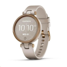 Garmin hodinky Lily Sport Rose Gold/Light Sand Silicone Band Garmin hodinky Lily Sport Rose Gold/Light Sand Silicone Band
