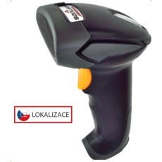 Virtuos CCD bezdrátová čtečka BT-310D, dlouhý dosah, Bluetooth (klávesnice/RS-232 emulace), černá Virtuos CCD bezdrátová čtečka BT-310D, dlouhý dosah, Bluetooth (klávesnice/RS-232 emulace), černá