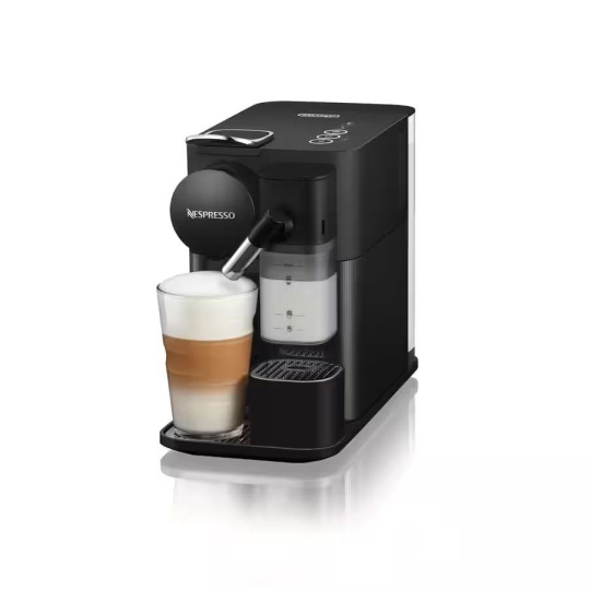 DeLonghi Nespresso Lattissima One EN 510.B, 1450 W, 19 bar, na kapsle, automatické vypnutí, mléčný systém, černý DeLonghi Nespresso Lattissima One EN 510.B, 1450 W, 19 bar, na kapsle, automatické vypnutí, mléčný systém, černý
