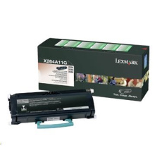 LEXMARK černý toner pro X264, X363, X364 (3 500 stran) LEXMARK černý toner pro X264, X363, X364 (3 500 stran)