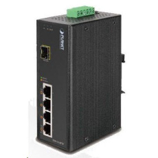 Planet switch ISW-514PTF, průmysl.verze 4x10/100+1x100BaseFX (SFP), DIN, IP30, -40 až 70°C, 12-48V Planet switch ISW-514PTF, průmysl.verze 4x10/100+1x100BaseFX (SFP), DIN, IP30, -40 až 70°C, 12-48V
