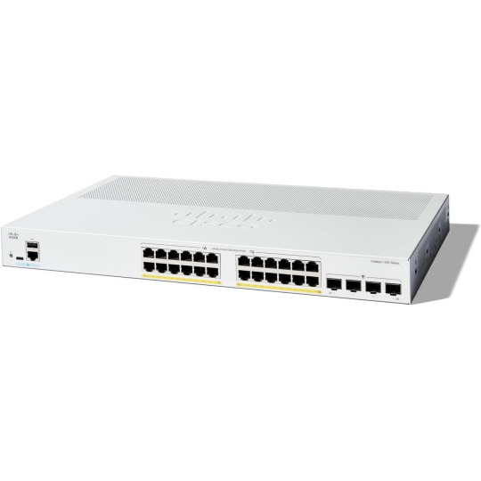 BAZAR - Cisco Catalyst switch C1300-24P-4G (24xGbE,4xSFP,24xPoE+,195W,fanless) - REFRESH - rozbaleno BAZAR - Cisco Catalyst switch C1300-24P-4G (24xGbE,4xSFP,24xPoE+,195W,fanless) - REFRESH - rozbaleno