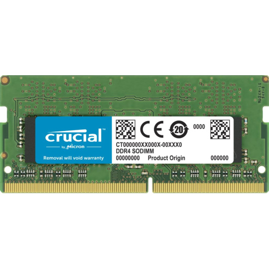 CRUCIAL SODIMM DDR4 32GB 3200MHz CL22 CRUCIAL SODIMM DDR4 32GB 3200MHz CL22