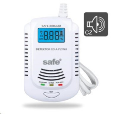SAFE 808 COM Kombinovaný detektor CO a výbušných plynů SAFE 808 COM Kombinovaný detektor CO a výbušných plynů