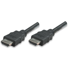 MANHATTAN kabel HDMI s Ethernetem, HEC, ARC, 3D, 4K, stíněný, 2m, Black MANHATTAN kabel HDMI s Ethernetem, HEC, ARC, 3D, 4K, stíněný, 2m, Black