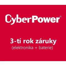 CyberPower 3. rok záruky pro PR3000ERT2U CyberPower 3. rok záruky pro PR3000ERT2U