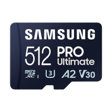 Samsung micro SDXC 512GB PRO Ultimate + SD adaptér Samsung micro SDXC 512GB PRO Ultimate + SD adaptér