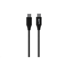 WG - Datový kabel Type-C na Type-C, 1,5 metrů, 5A, 140W, černá WG - Datový kabel Type-C na Type-C, 1,5 metrů, 5A, 140W, černá