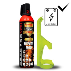SAFE 750 MAX + SAFE75F hasicí sprej a držák, hasicí schopnost (A, E, F, E), 0.75 l, dostřik 4 m SAFE 750 MAX + SAFE75F hasicí sprej a držák, hasicí schopnost (A, E, F, E), 0.75 l, dostřik 4 m