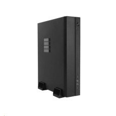 CHIEFTEC skříň Compact Series/mini ITX, IX-06B-120W, Black, 120W adaptér CHIEFTEC skříň Compact Series/mini ITX, IX-06B-120W, Black, 120W adaptér
