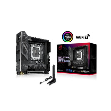 ASUS MB Sc LGA1851 ROG STRIX B860-I GAMING WIFI, Intel B860, 2xDDR5, 1xThunderbolt, 1xDP, 1xHDMI, WiFi, Mini-ITX ASUS MB Sc LGA1851 ROG STRIX B860-I GAMING WIFI, Intel B860, 2xDDR5, 1xThunderbolt, 1xDP, 1xHDMI, WiFi, Mini-ITX