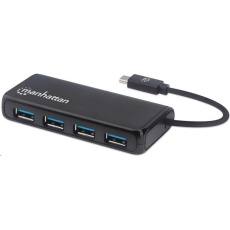 MANHATTAN USB-C Hub 4-port USB 3.2 Gen 1 Hub MANHATTAN USB-C Hub 4-port USB 3.2 Gen 1 Hub