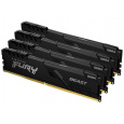 KINGSTON DIMM DDR4 64GB (Kit of 4) 3200MT/s CL16 1Gx8 FURY Beast Černá