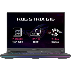 ASUS NTB ROG Strix G16 (G614JZ-NEBULA014), I9-13980HX , 16" 2560x1600,32GB,1TB SSD, RTX4080, bez OS, Gray