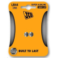 JCB alkalická baterie LR44, blistr 2 ks