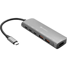 Sandberg USB-C Dock HDMI + 2xUSB-A + 2xUSB-C + PD100W Sandberg USB-C Dock HDMI + 2xUSB-A + 2xUSB-C + PD100W