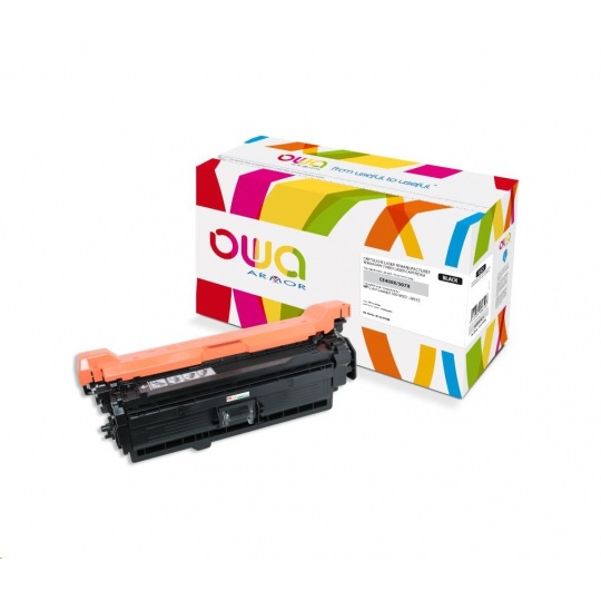 OWA Armor toner pro HP Color Laserjet Ese 500 M551, M575, 11000   Stran, CE400X, černá/black