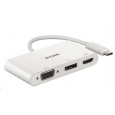 D-Link DUB-V310 3-in-1 USB-C to HDMI/VGA/DisplayPort Adapter