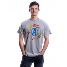 Tričko GLO MARVEL END GAME ICONS T-SHIRT L Tričko GLO MARVEL END GAME ICONS T-SHIRT L