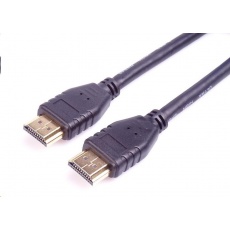 PREMIUMCORD Kabel HDMI 2.1 High Speed + Ethernet kabel 8K@60Hz, zlacené konektory, 0,5m