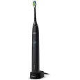 Philips Sonicare 4300 HX6800/44 sonický zubní kartáček, 1 režim, 2 intenzity, tlakový senzor, časovač, černá