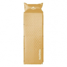 Naturehike samonafukovací karimatka s nafukovacím polštářem 1100g - žlutá Naturehike samonafukovací karimatka s nafukovacím polštářem 1100g - žlutá