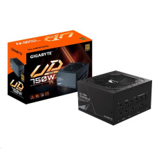 BAZAR - GIGABYTE zdroj UD750GM, 750W, 80+ Gold, 120mm fan - Po opravě (Komplet)