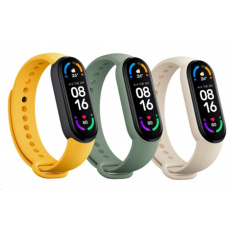 Xiaomi Mi Smart Band 6 Strap(3 pack) Ivory/Olive/Yellow