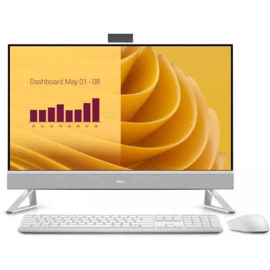 DELL PC AiO 27 All-in-One EC27250 touch/ i7-150U/16GB/1TSSD/FHD/Integrated/90W/WLAN/Kb&Mse/W11 Pro/3Y PS NBD
