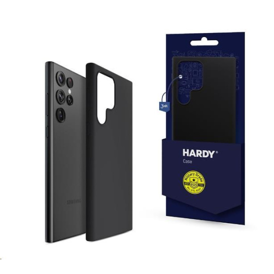 3mk Hardy Android Silicone MagCase pro Samsung Galaxy S22 Ultra 5G, černá