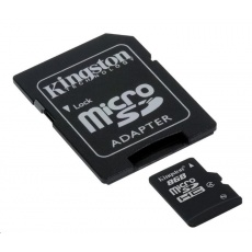 Kingston 8GB Micro SecureDigital (SDHC) Card, Class 4 Kingston 8GB Micro SecureDigital (SDHC) Card, Class 4