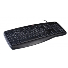 C-TECH Klávesnice KB-107 USB, ERGO, černá, CZ/SK C-TECH Klávesnice KB-107 USB, ERGO, černá, CZ/SK