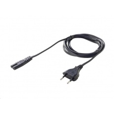 Toshiba OP napájecí kabel EU, 2-Pin, 1.8m - flexošňůra Toshiba OP napájecí kabel EU, 2-Pin, 1.8m - flexošňůra