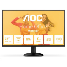 AOC MT 27" Q27B35S3 - 2560x1440,IPS,120Hz,1xHDMI,1xDP AOC MT 27" Q27B35S3 - 2560x1440,IPS,120Hz,1xHDMI,1xDP