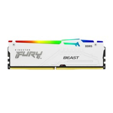 KINGSTON DIMM DDR5 32GB 5200MT/s CL36 FURY Beast Bílá RGB EXPO