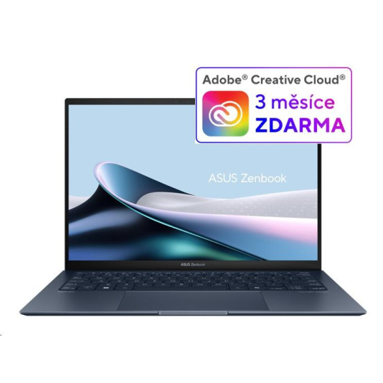 ASUS NTB Zenbook S 13 OLED (UX5304MA-OLED008X), Ultra 7 155U, 13.3" 2880 x 1800, 32GB, 1TB SSD, IrisXe, W11 Pro, Blue