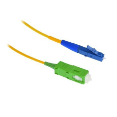 XtendLan simplexní patch kabel SM 9/125, OS2, LC-SC(APC), LS0H, 2m