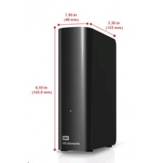 WD Elements Desktop 3TB Ext. 3.5" USB3.0, Black WD Elements Desktop 3TB Ext. 3.5" USB3.0, Black