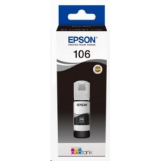 EPSON ink čer 106 EcoTank Photo Black ink bottle EPSON ink čer 106 EcoTank Photo Black ink bottle