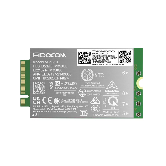 HP 5G NR/4G WWAN (EB G11/ZB G11)