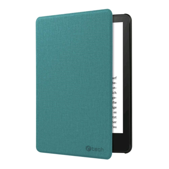 C-TECH PROTECT pouzdro pro Amazon Kindle PAPERWHITE 2024/COLORSOFT, WAKE/SLEEP funkce, hardcover, zelené