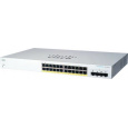 Cisco switch CBS220-24P-4G (24xGbE,4xSFP,24xPoE+,195W) - REFRESH