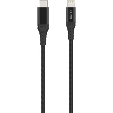 WG - Datový kabel Lightning MFi na Type-C, 1 metr, 3A, černá WG - Datový kabel Lightning MFi na Type-C, 1 metr, 3A, černá
