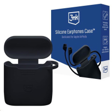 3mk ochranný kryt Silicone AirPods Case pro Apple AirPods 3rd gen., černá 3mk ochranný kryt Silicone AirPods Case pro Apple AirPods 3rd gen., černá