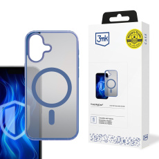 3mk ochranný kryt Frosty MagCase Blue pro Apple iPhone 16 Plus 3mk ochranný kryt Frosty MagCase Blue pro Apple iPhone 16 Plus