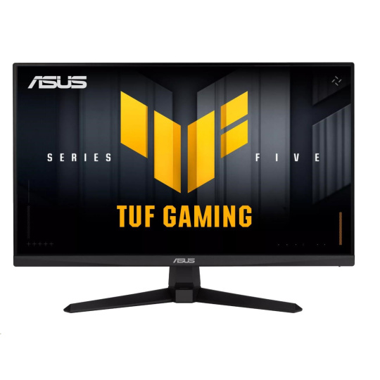 ASUS LCD TUF Gaming VG259QM5A, 24.5" 1920x1080, 300nits, 240Hz, 1ms, Repro, Audio, Vesa, DP, HDMI, Black ASUS LCD TUF Gaming VG259QM5A, 24.5" 1920x1080, 300nits, 240Hz, 1ms, Repro, Audio, Vesa, DP, HDMI, Black