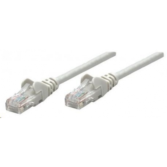 Intellinet patch kabel, Cat6A Certified, CU, SFTP, LSOH, RJ45, 7,5 m, šedý