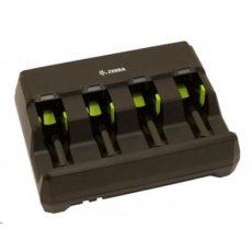Zebra baterie charging station, 4 slot Zebra baterie charging station, 4 slot